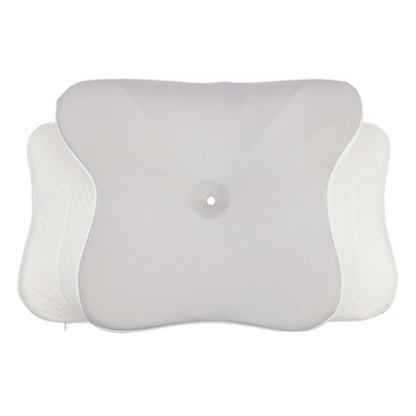 Almohada Cervical Viscoelástica Ergonómica 57x36x12 cm, Mariposa, Soporte Cuello y Hombros, Funda Lavable, Antironquidos